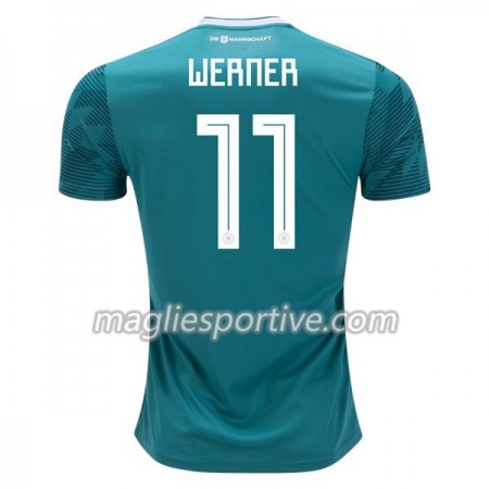 Completo Calcio Germania Werner 11 Divisa Trasferta Mondiali 2018